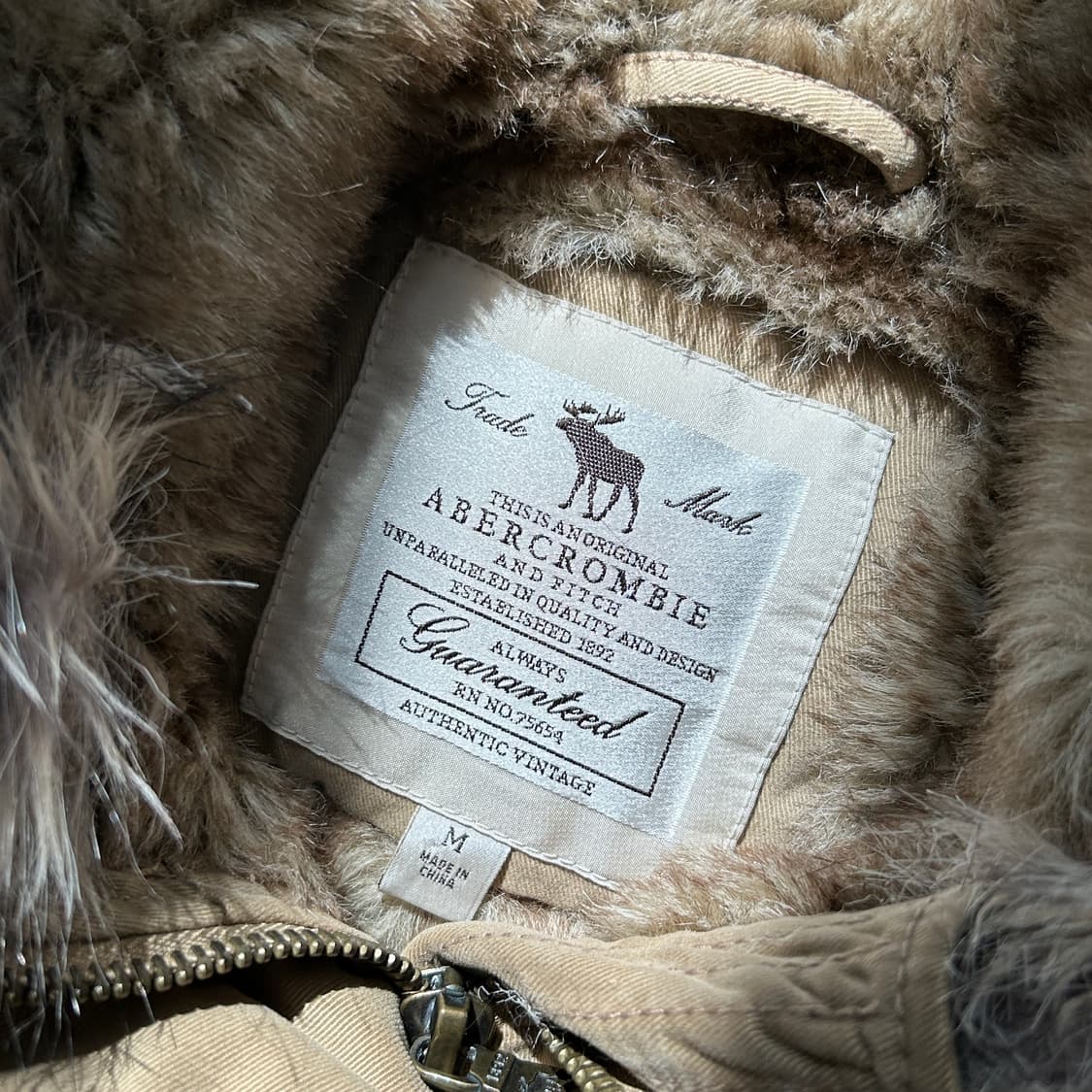 아베크롬비 울프죠 퍼 후드 자켓 상품이미지8