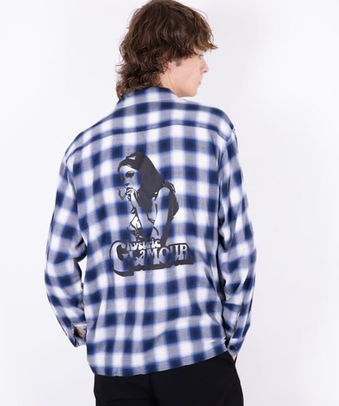 히스테릭 글래머 SMOKING GIRL 오픈카라셔츠 상품이미지6