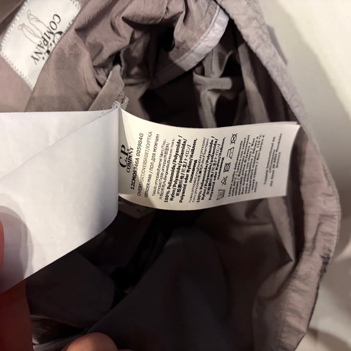 [95] 22s 씨피컴퍼니 C.P.컴퍼니 가먼츠다잉 나일론 자켓 B900 상품이미지10