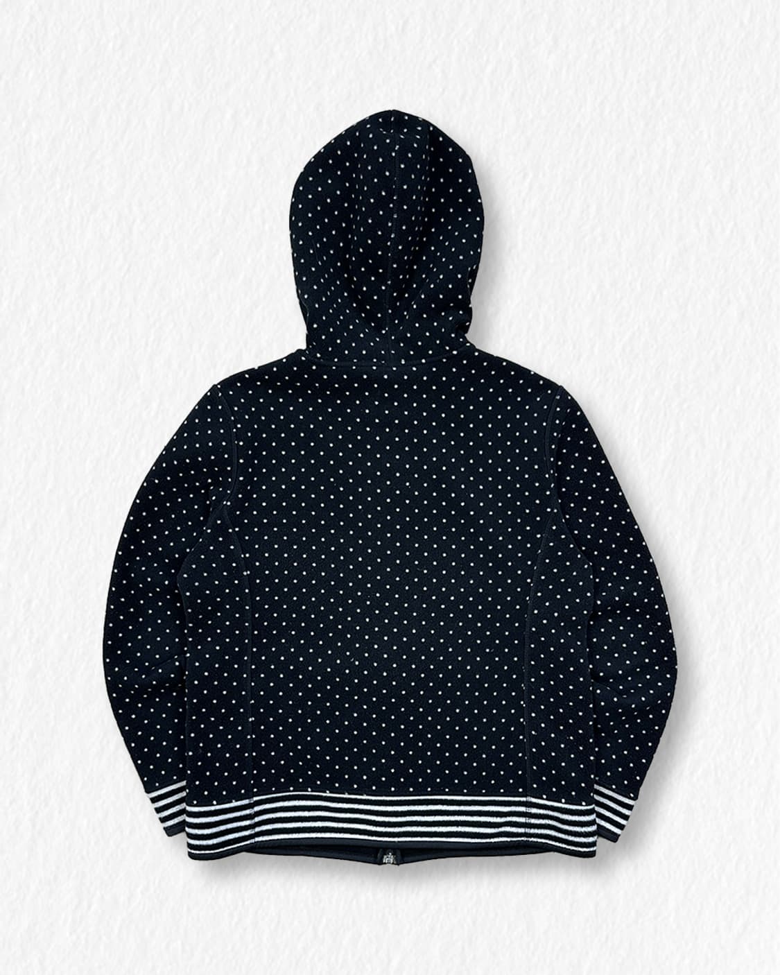 크로커다일 도트 플리스 후드집업 상품이미지2