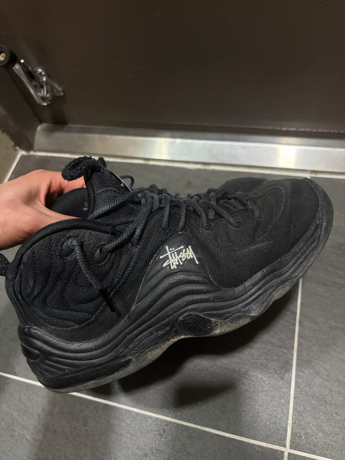 (275) 나이키 스투시 에어페니 2 블랙 상품이미지3