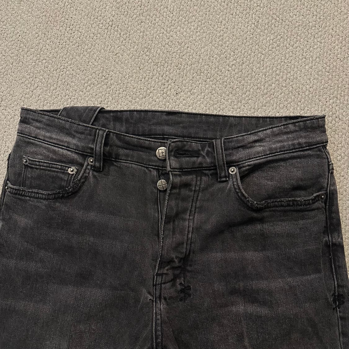 수비(Ksubi) 블랙 워싱 데님 상품이미지5