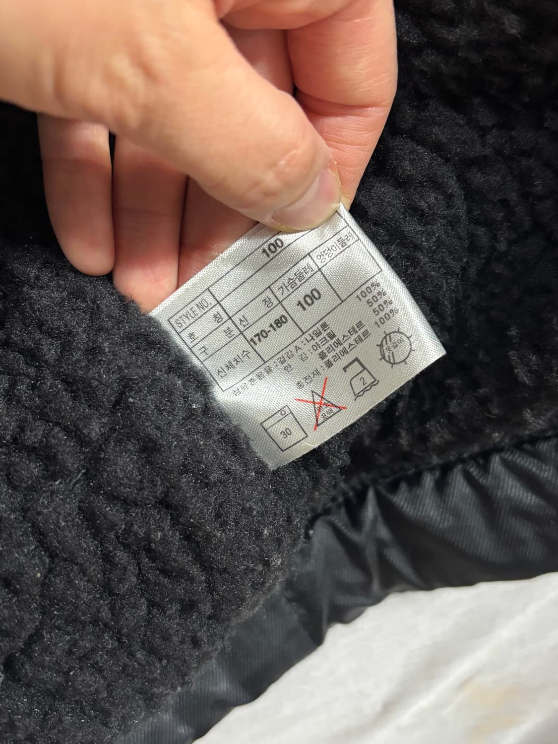 올드 나이키 빅 스우시 쉐르파 벤치 사이드라인 코트 100 상품이미지7