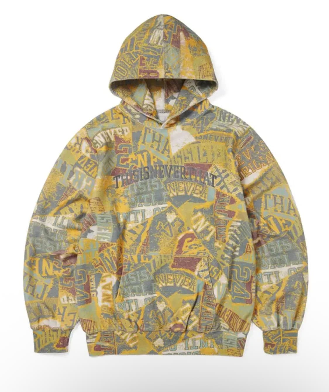 디스이즈네버댓 멀티 로고 후드 후디 XL 상품이미지1