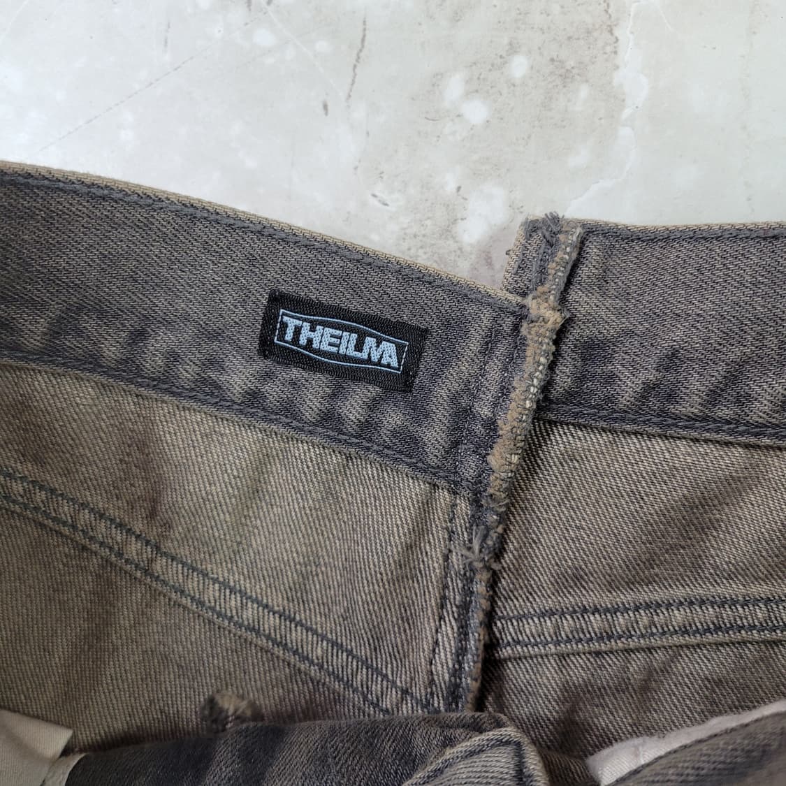 THEILMA 더일마 데님 롱 스커트 롱치마 상품이미지4