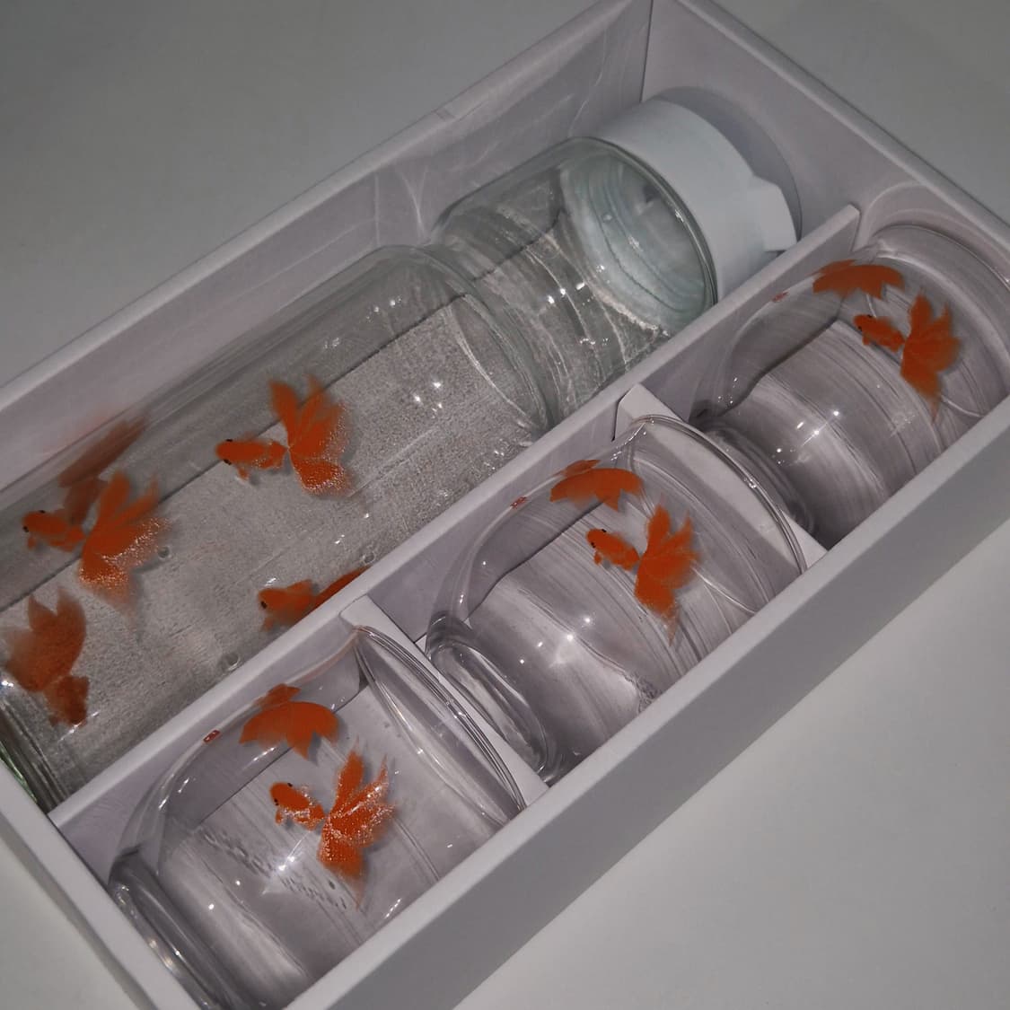 00s 카타오카 츠루타로 어항 금붕어 보틀 세트 상품이미지10