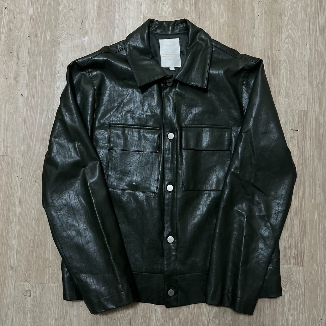 비컴 남성 클래식 라이더 가죽자켓 L/100  상품이미지1