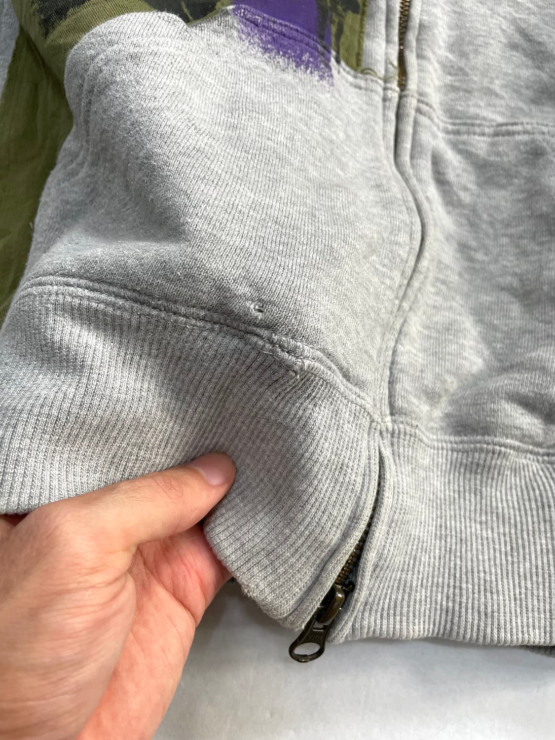 Casva 빈티지 후드집업 상품이미지5