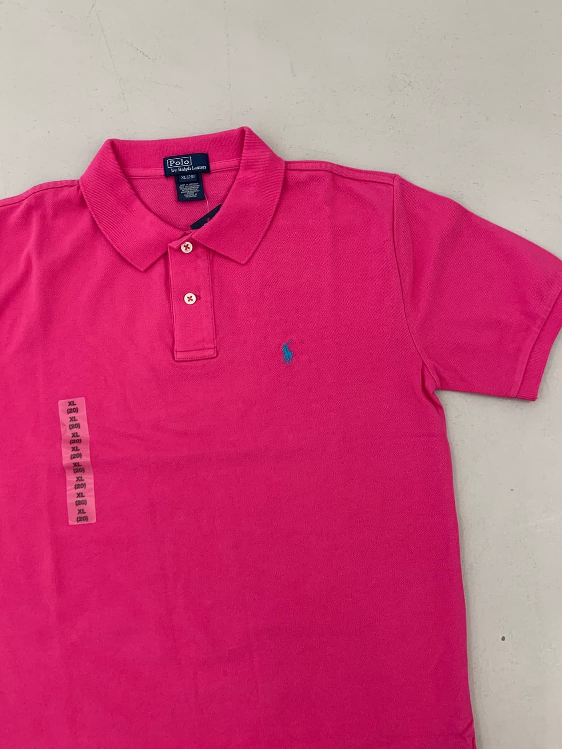 폴로 랄프로렌 보이즈 반팔 카라티 XL(20) 상품이미지4