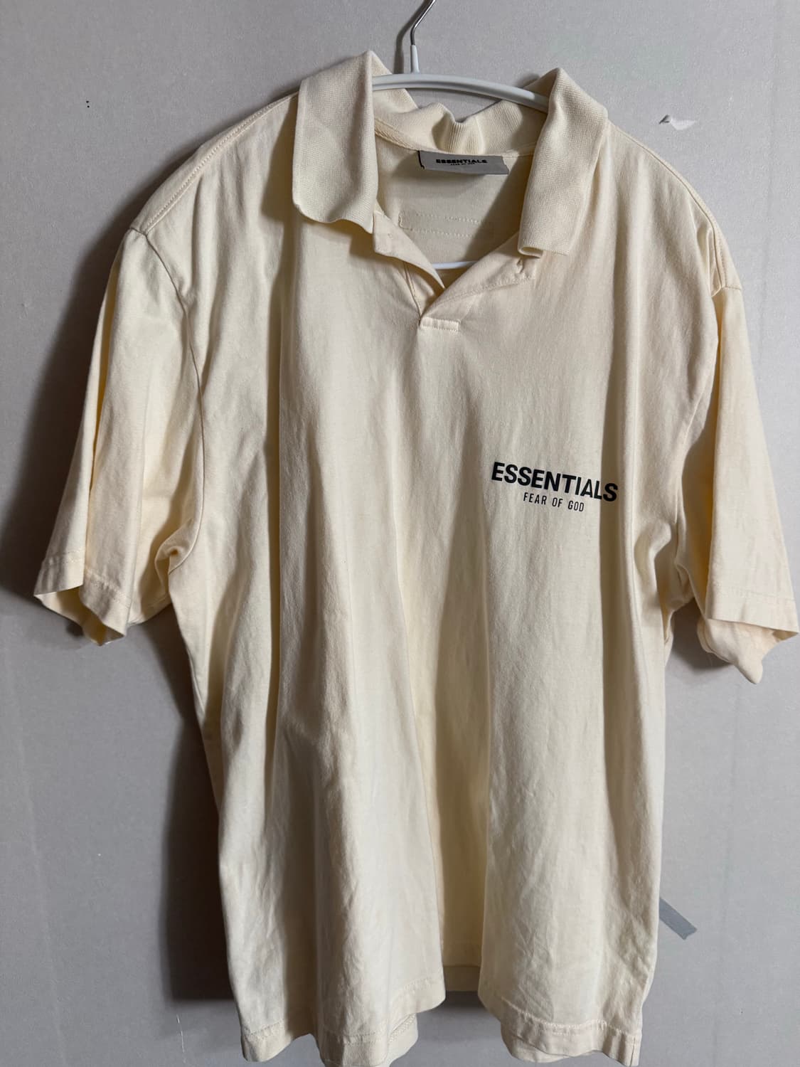 Essentials short sleeve boxy polo 상품이미지1