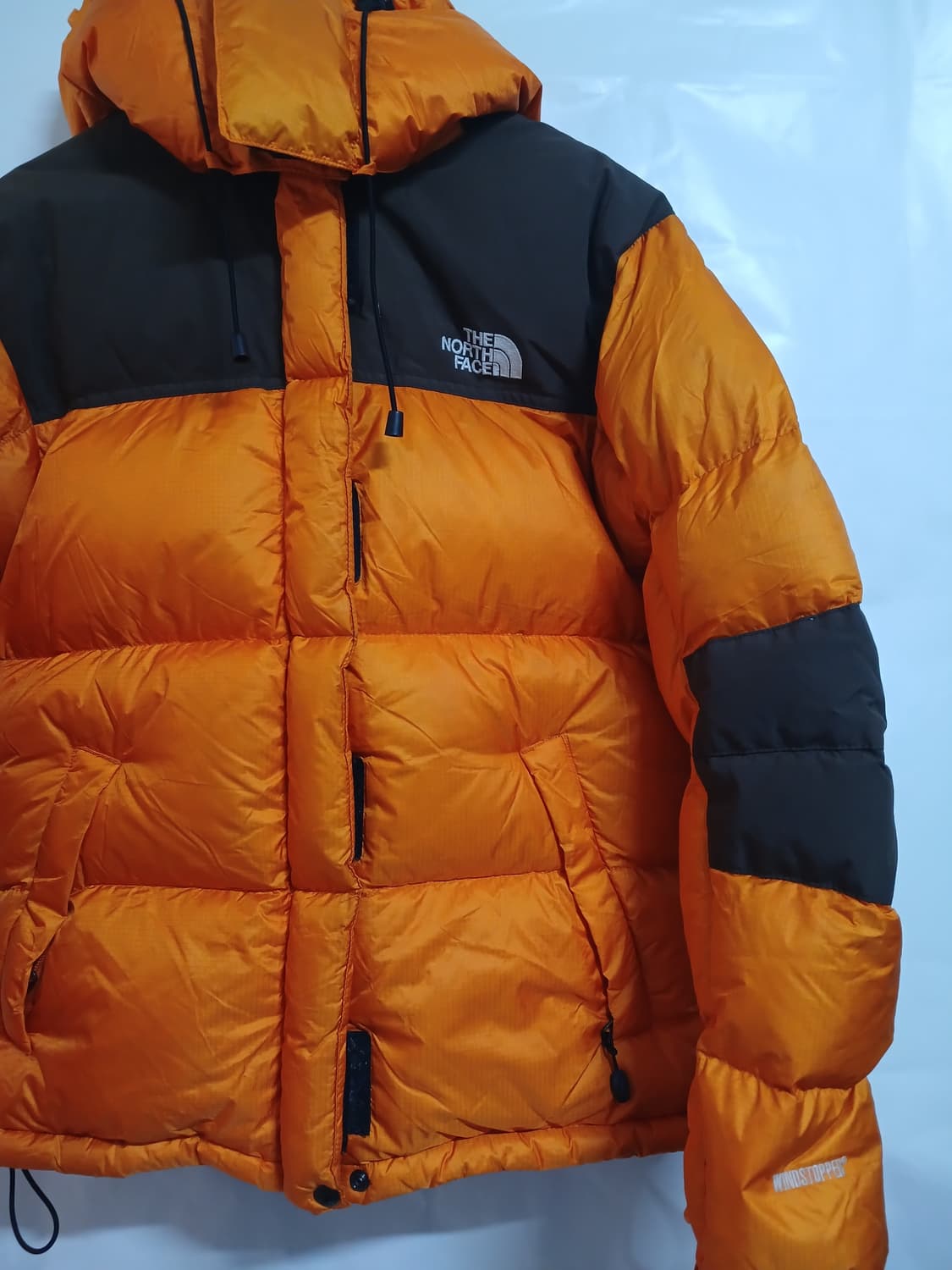 (S,90)노스페이스 유니버스 다운 윈드스토퍼 800  옐로우
 상품이미지4