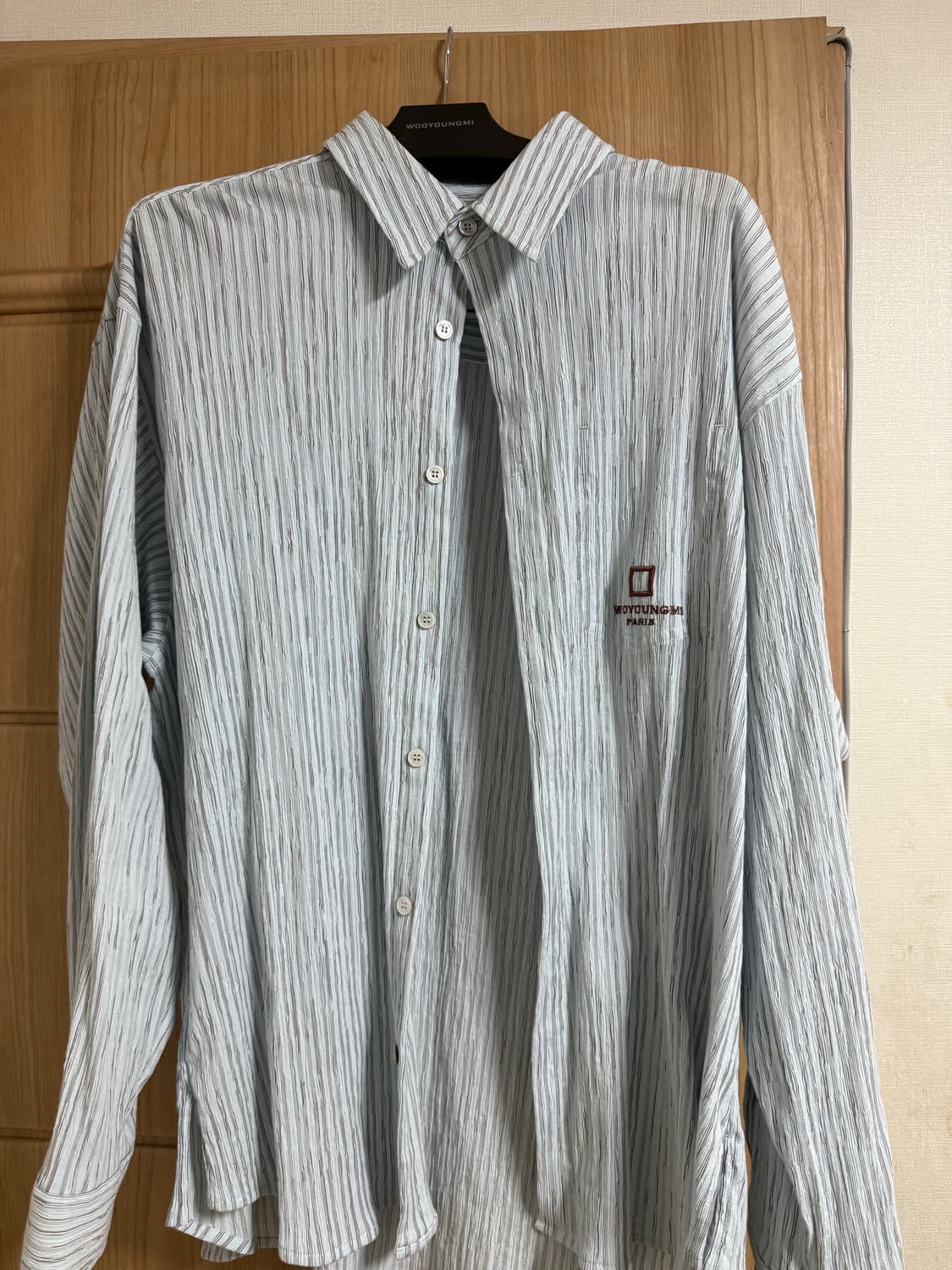 우영미 스트라이프 셔츠 46 상품이미지1