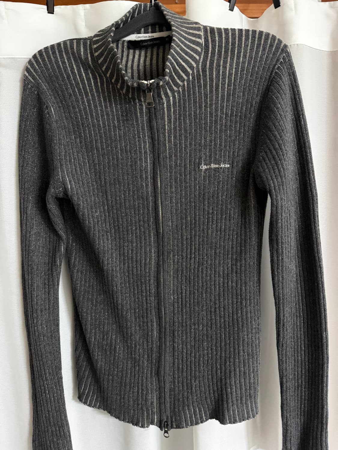 켈빈클라인 니트집업  상품이미지4