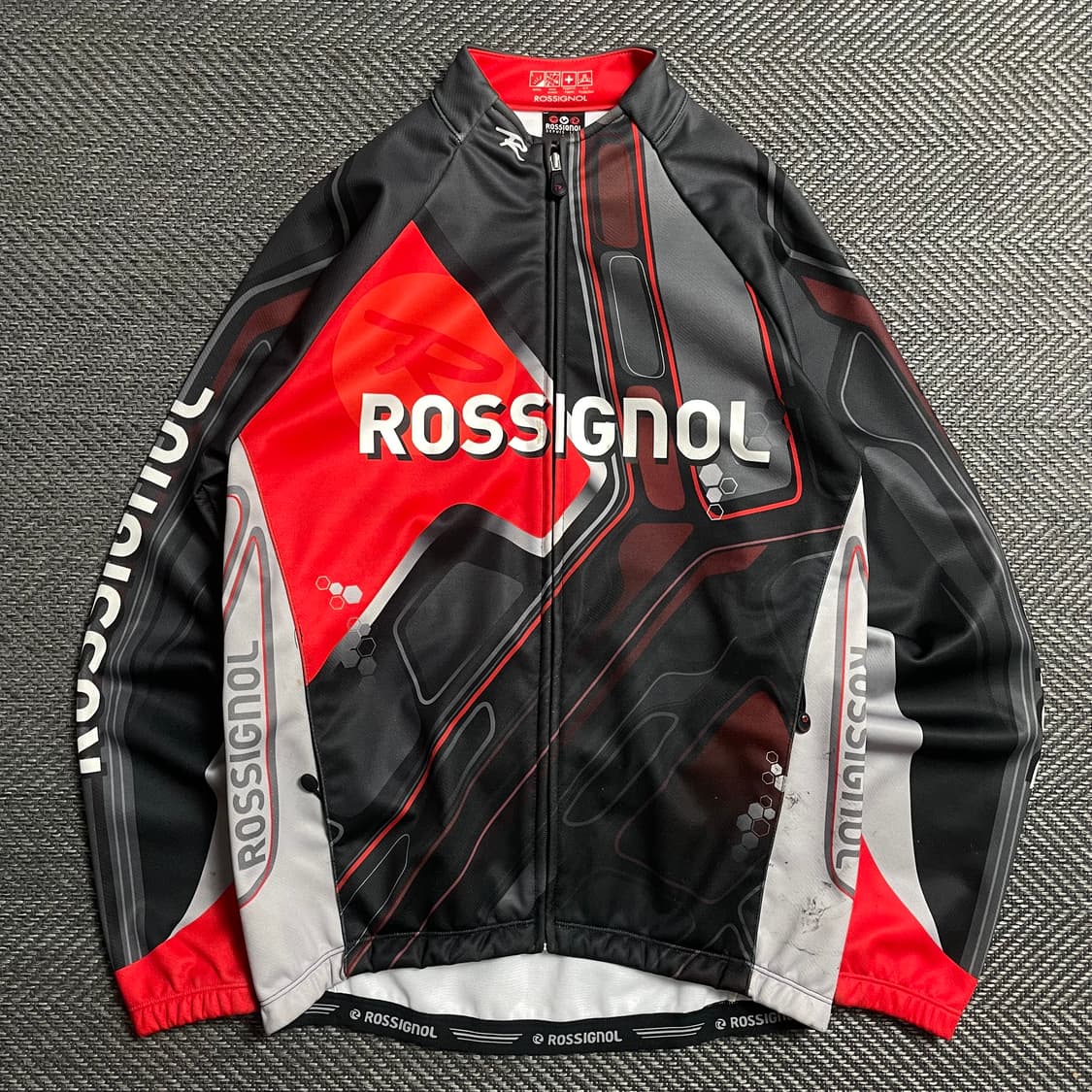 Rossignol 빅로고 사이클링 트랙탑 져지o 5464 상품이미지1