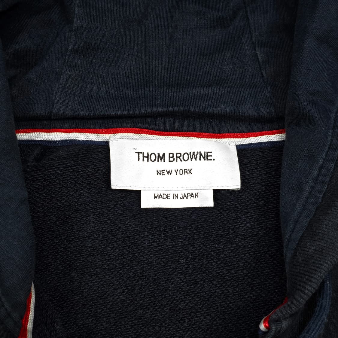 톰브라운 4바 후드집업 네이비 상품이미지6