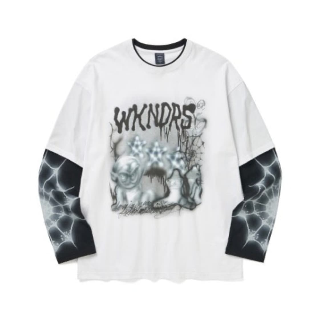 위캔더스 레이어드 긴팔 티셔츠 XL 상품이미지1