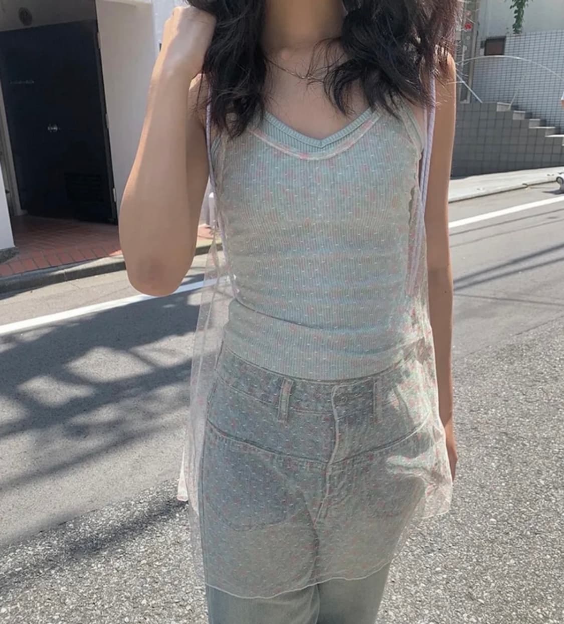 일본 빈티지 나시 세트 상품이미지2