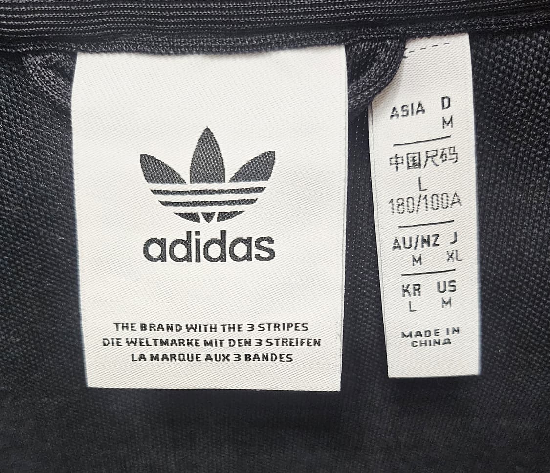 (100)L☆초대장급☆아디다스 베켄바우어 2중지퍼[화이트블랙] 트랙탑져지 상품이미지2