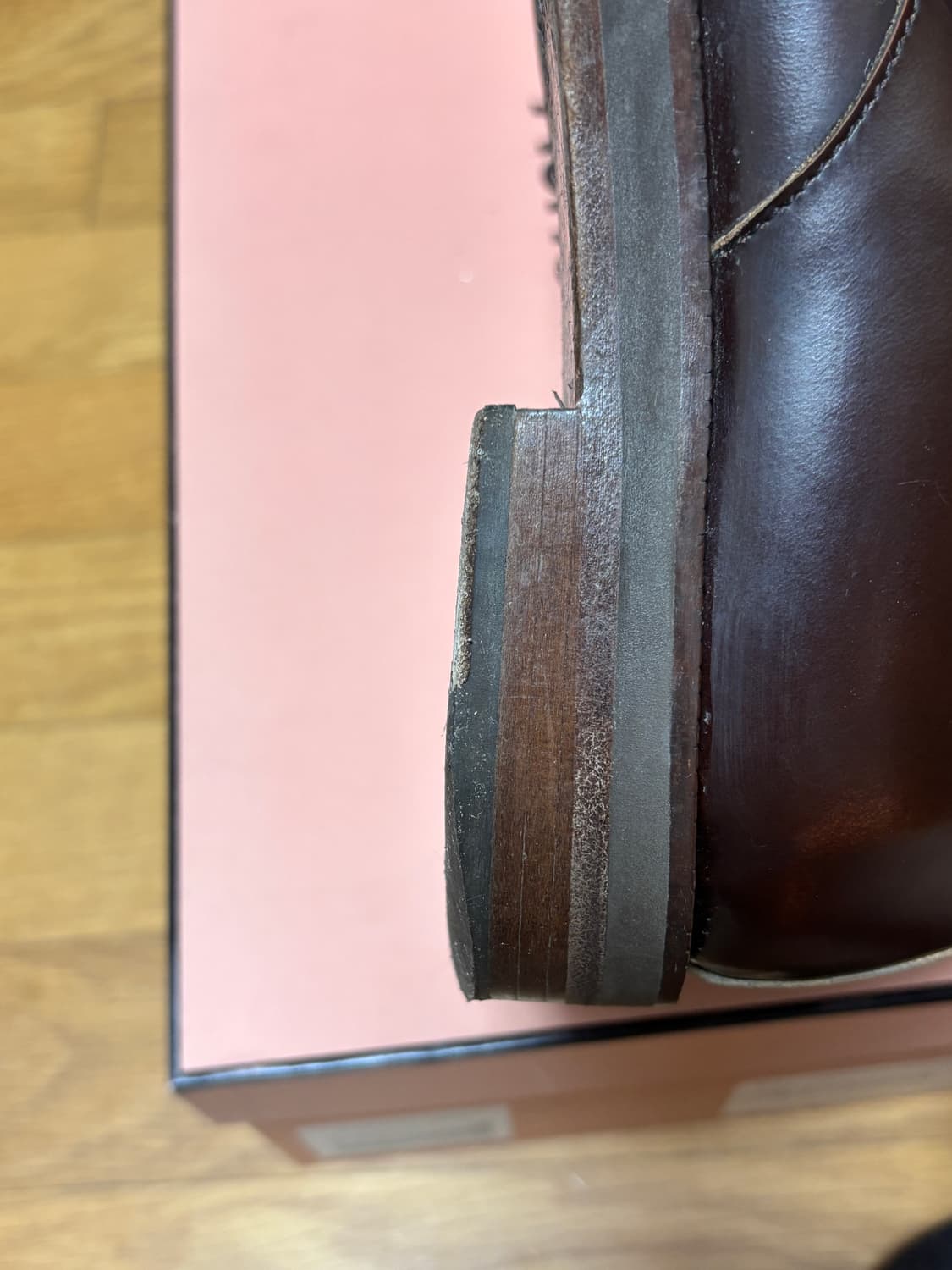 [40] 아크네 스튜디오 레더 더비 슈즈 (브라운) 상품이미지8