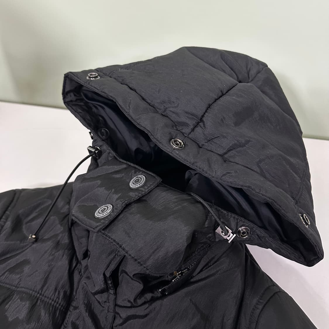 우먼S 캘빈클라인 CK 블랙 패딩 상품이미지4