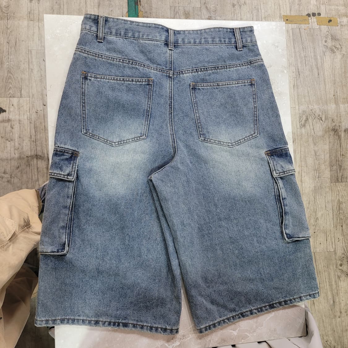 Jeep 지프 데님 카고 반바지 상품이미지3