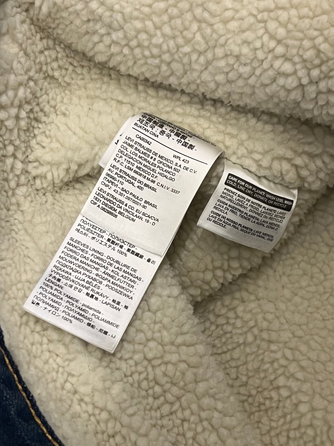 리바이스 쉐르파 트러커 자켓 처분  상품이미지4