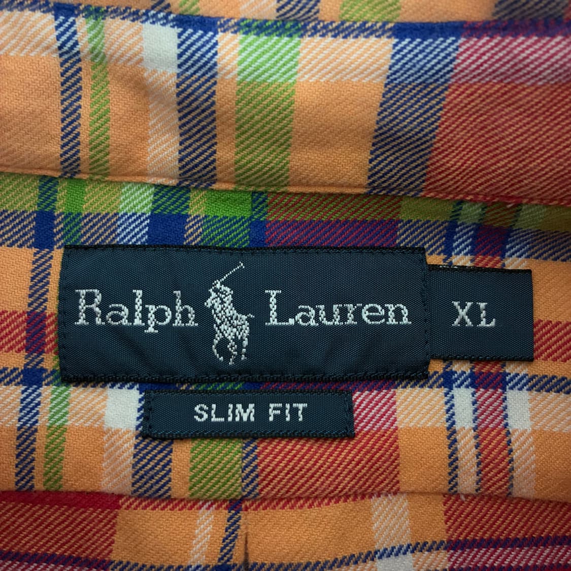 Polo  폴로 랄프로렌 자수 코튼 멀티컬러 체크 셔츠 상품이미지4