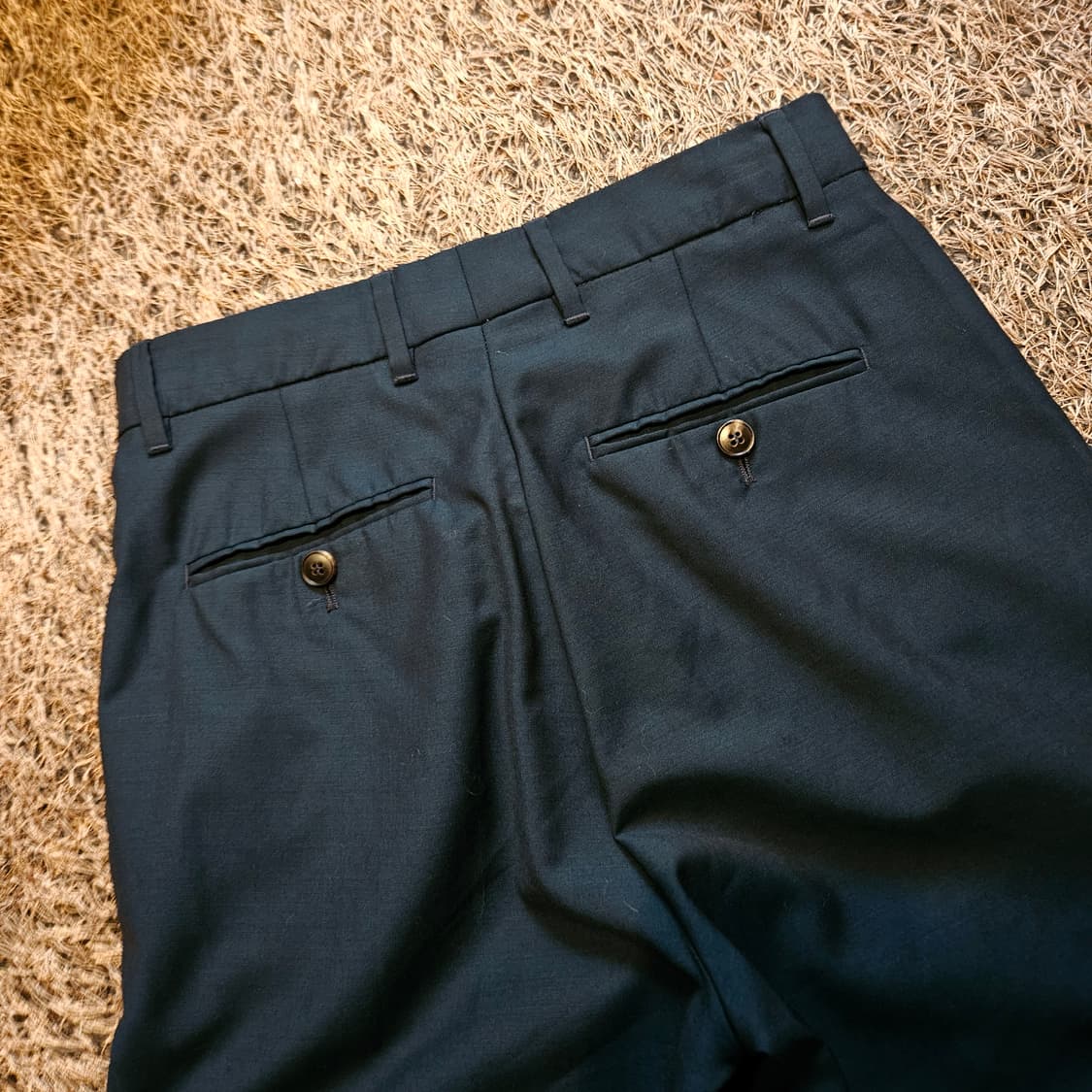 구찌(GUCCI) Staff Wear 딥 그린 롤업 슬렉스  상품이미지6