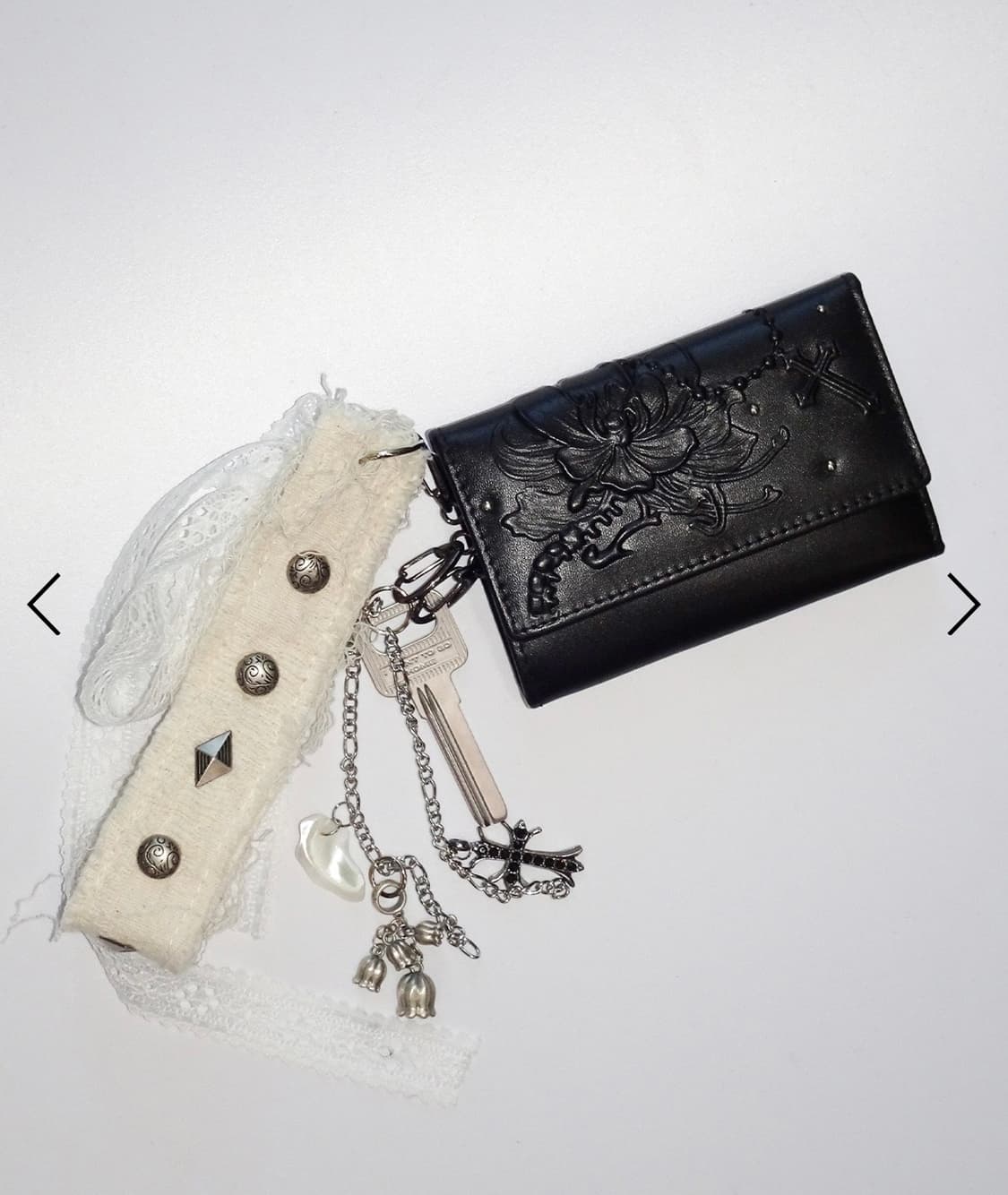 새상품) 러프넥 키링 지갑 (Obsidia Keyring Wallet) 상품이미지3