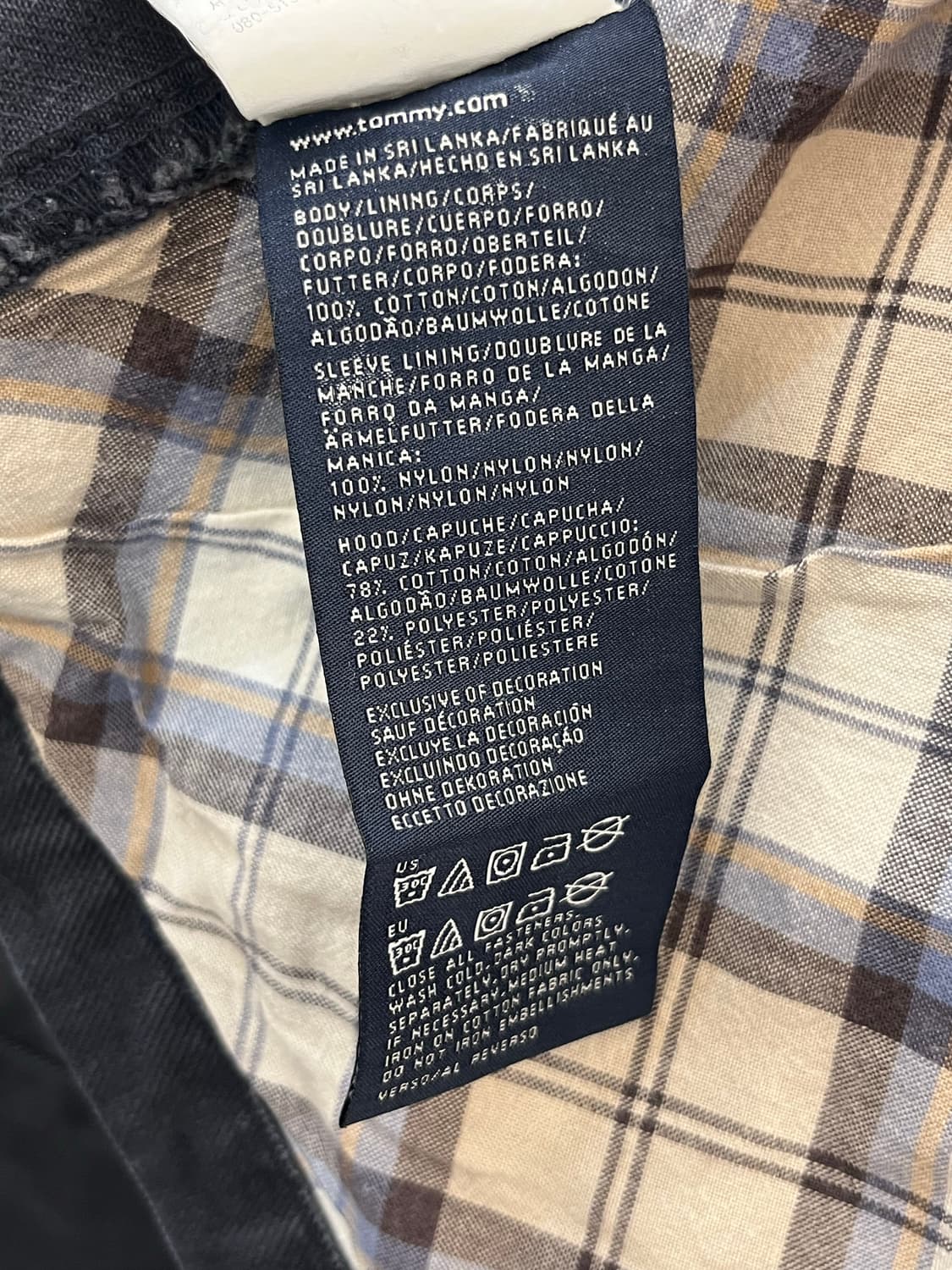 힐피거데님 헤비코튼 후드 사파리 자켓 상품이미지10