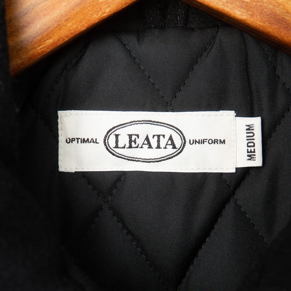 [95] LEATA 리타 울 레더 메카닉 자켓 체인스티치  상품이미지8