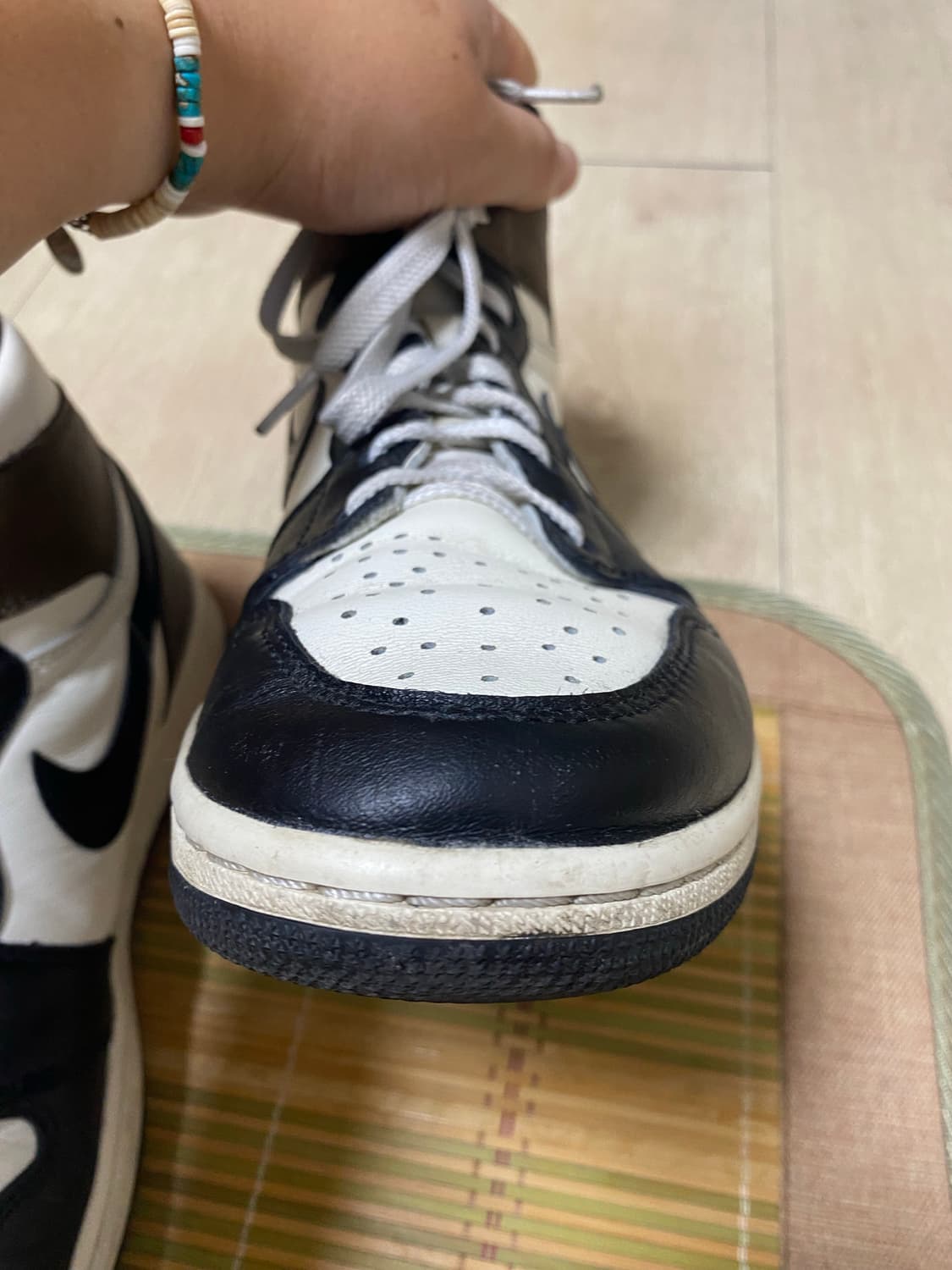 [NIKE] 나이키 에어조던 1 하이 다크모카 265사이즈 상품이미지7