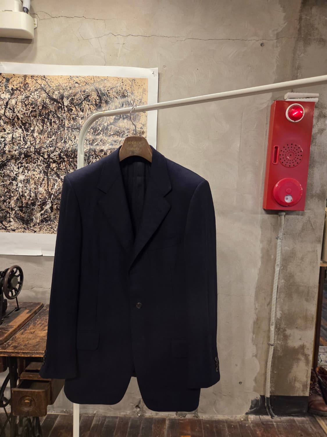 에르메네질도 제냐 네이비자켓 상품이미지1