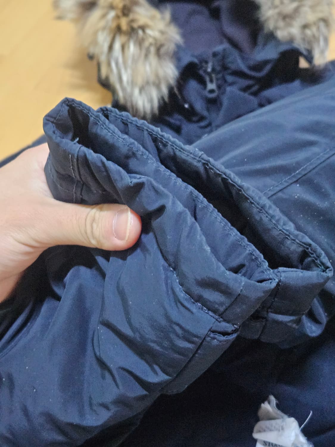 정품 스톤아일랜드 마이크로 랩스 구스 다운 패딩 자켓  상품이미지6