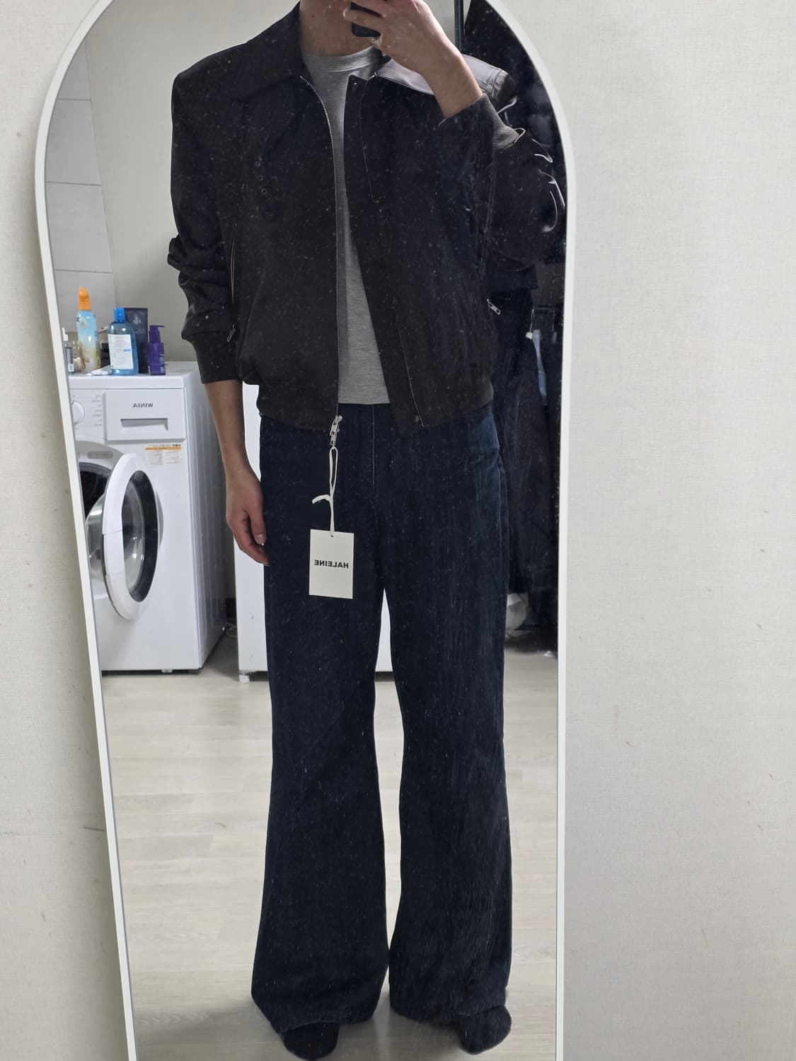 알렌느 새틴브라운 1사이즈 상품이미지2