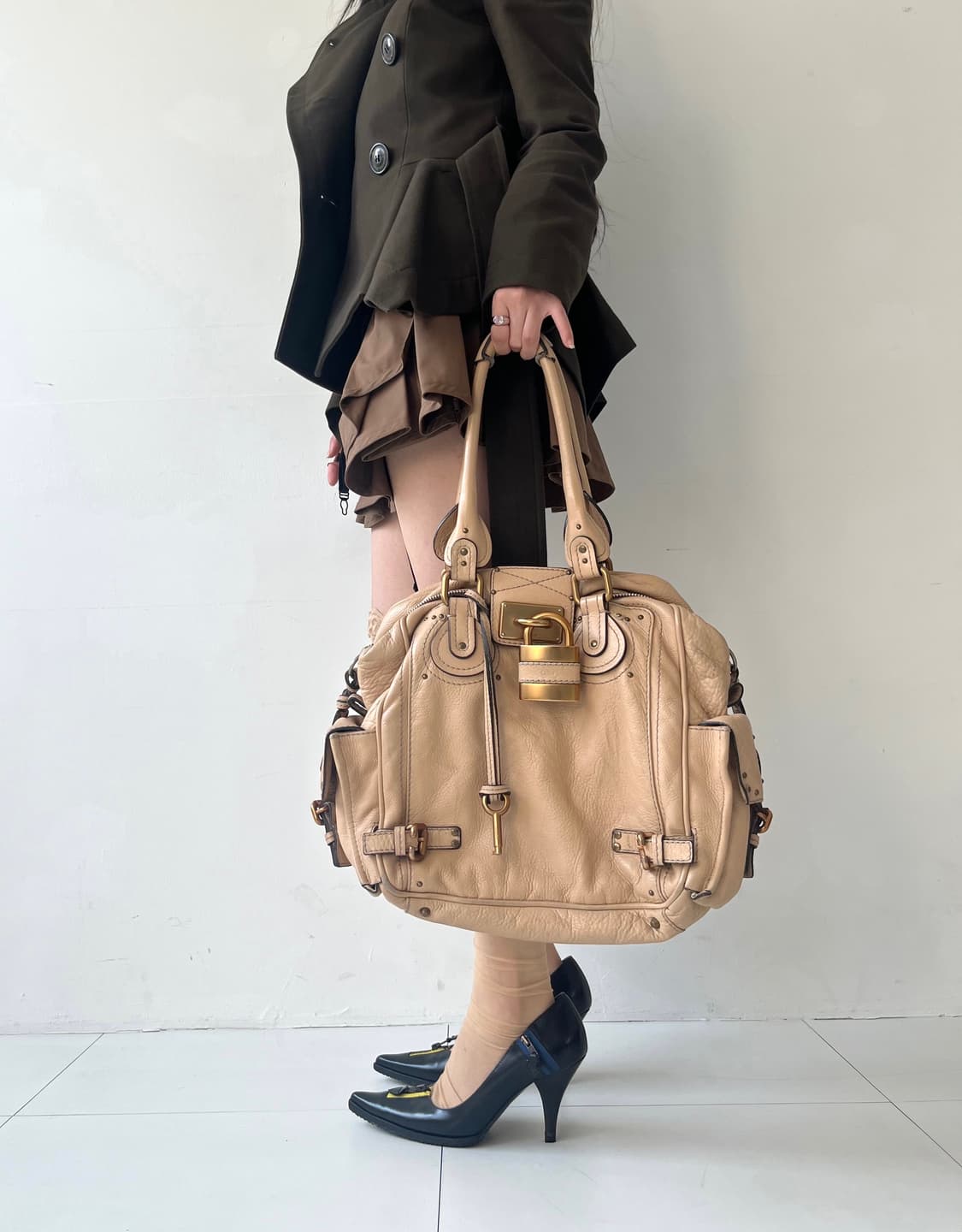 끌로에 00s 패딩턴 백 베이지 상품이미지1