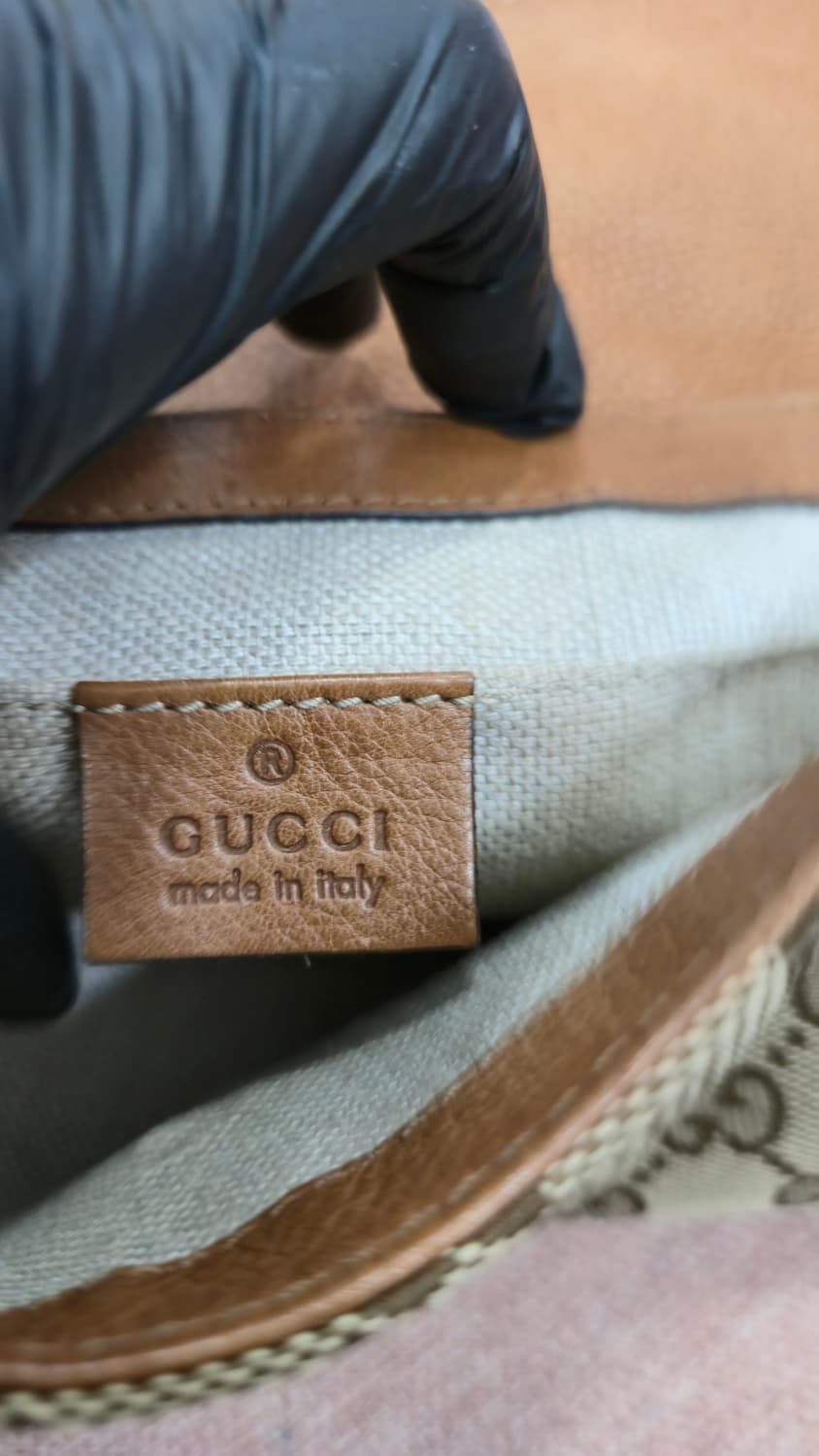 [정품] 구찌 GG 캔버스 태슬 클러치 숄더 (시리얼보유) 상품이미지6