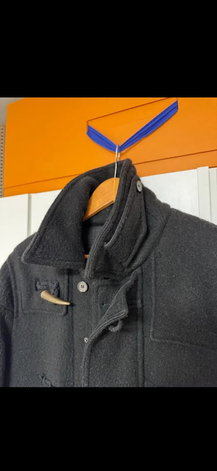 이스트로그 초기 더플 코트 블랙 색상 M 상품이미지5