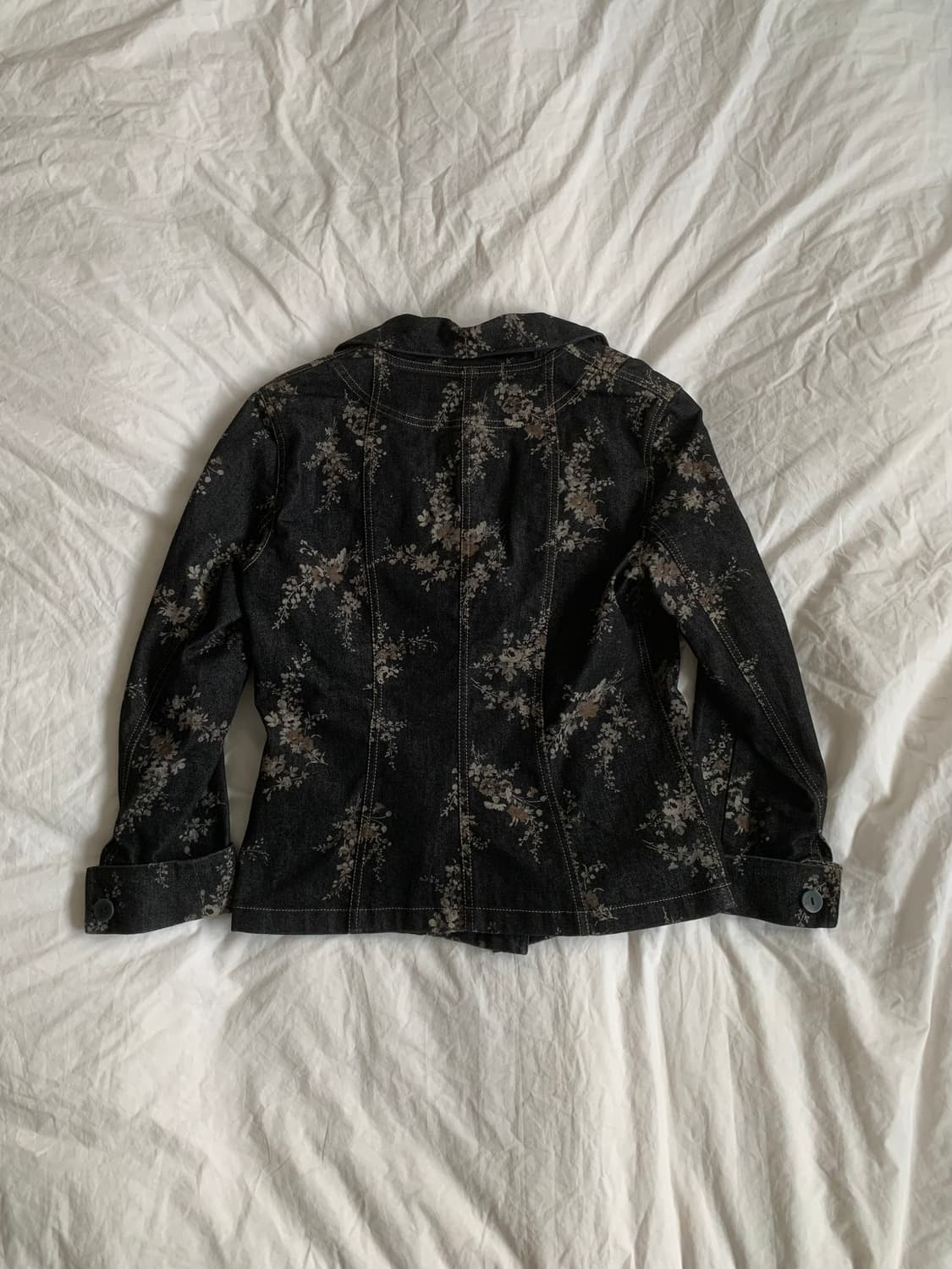 플라워 데님 자켓 상품이미지5