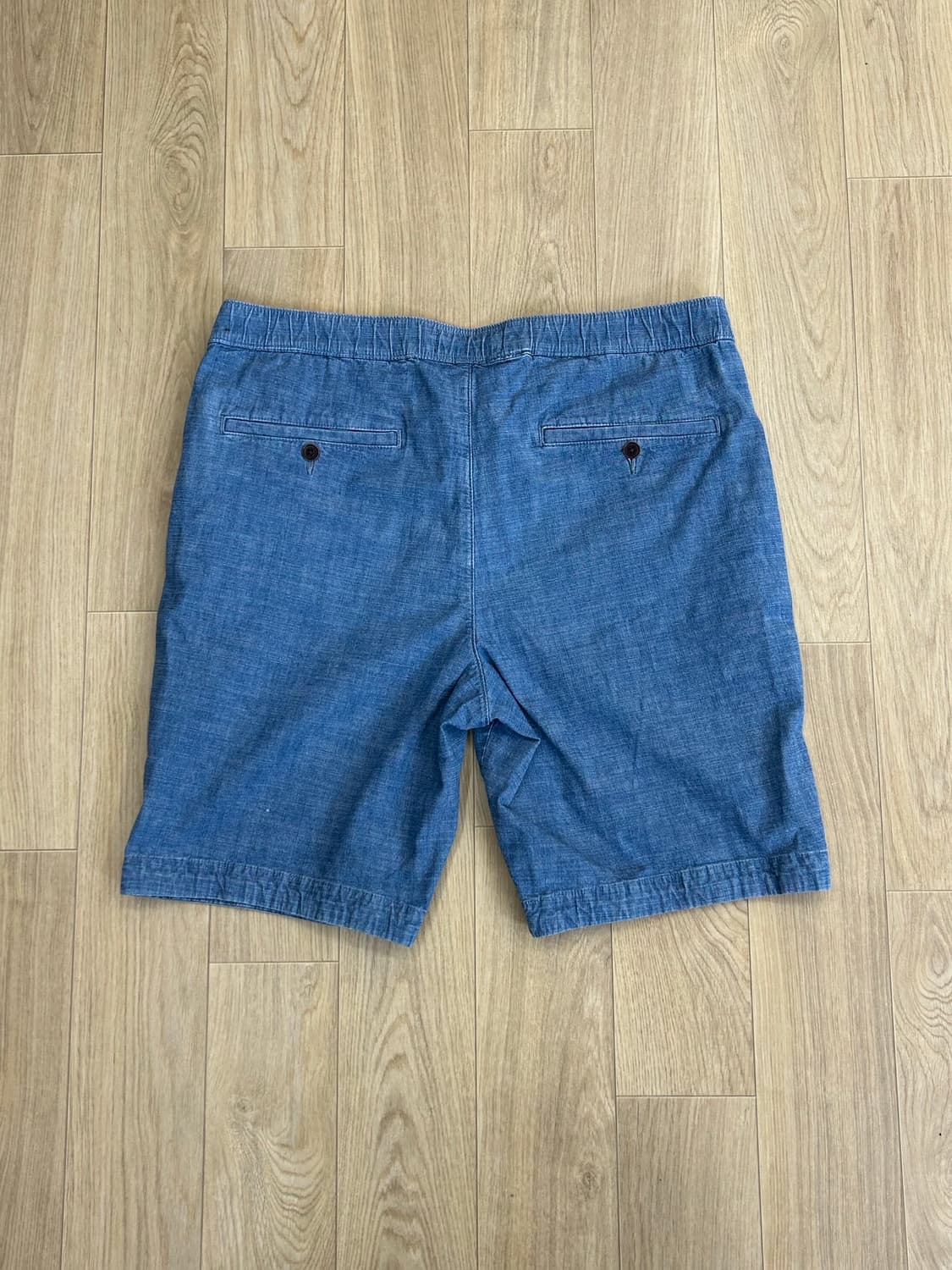 [L] Abercrombie & Fitch 샴브레이 반바지 상품이미지4
