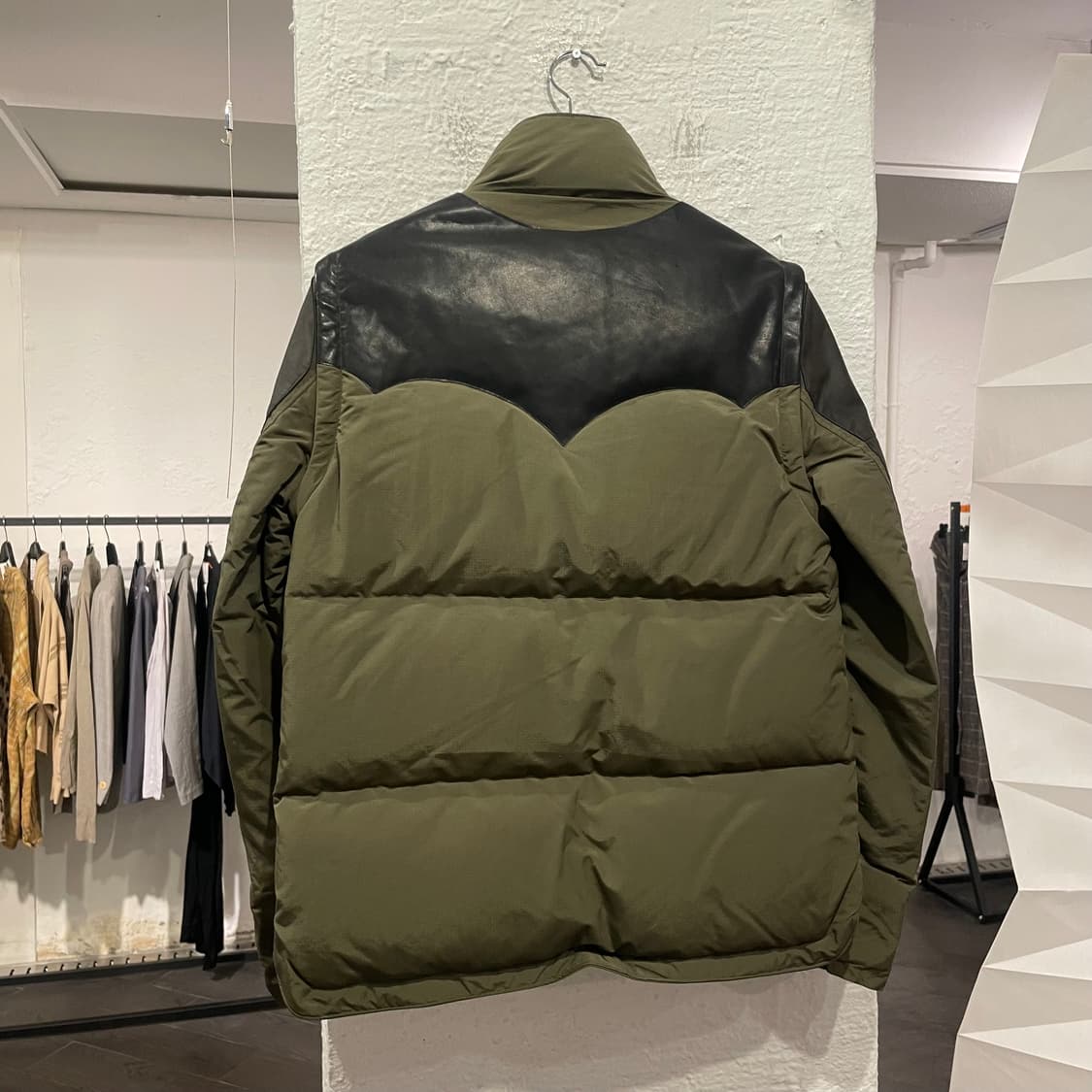 미하라 야스히로 패치워크 패딩 자켓 상품이미지5