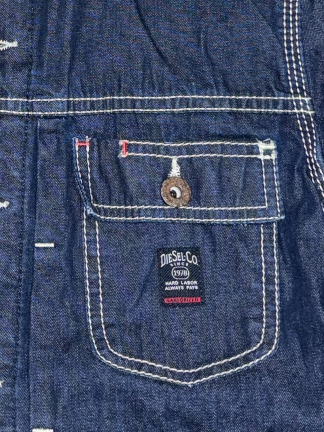 Diesel 디젤 스티치 데님 자켓 상품이미지8