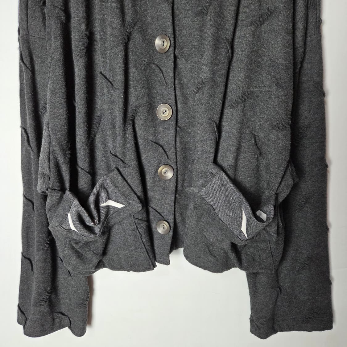 [JPN] 빈티지 컷오프 니트 가디건 상품이미지4