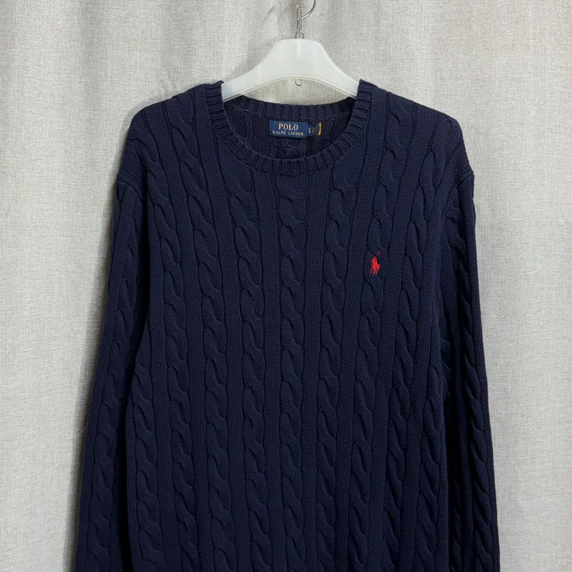 [XL/해외] 폴로 랄프로렌 코튼 케이블 니트 상품이미지4
