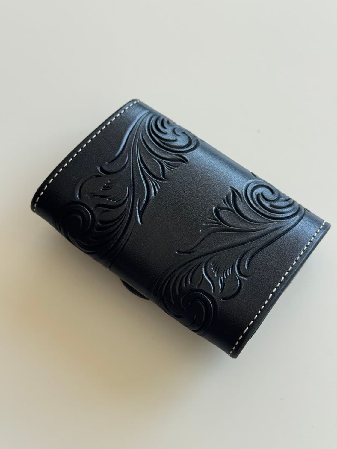 LEATHER COIN CASE 엠보싱 가죽 동전 케이스 상품이미지2