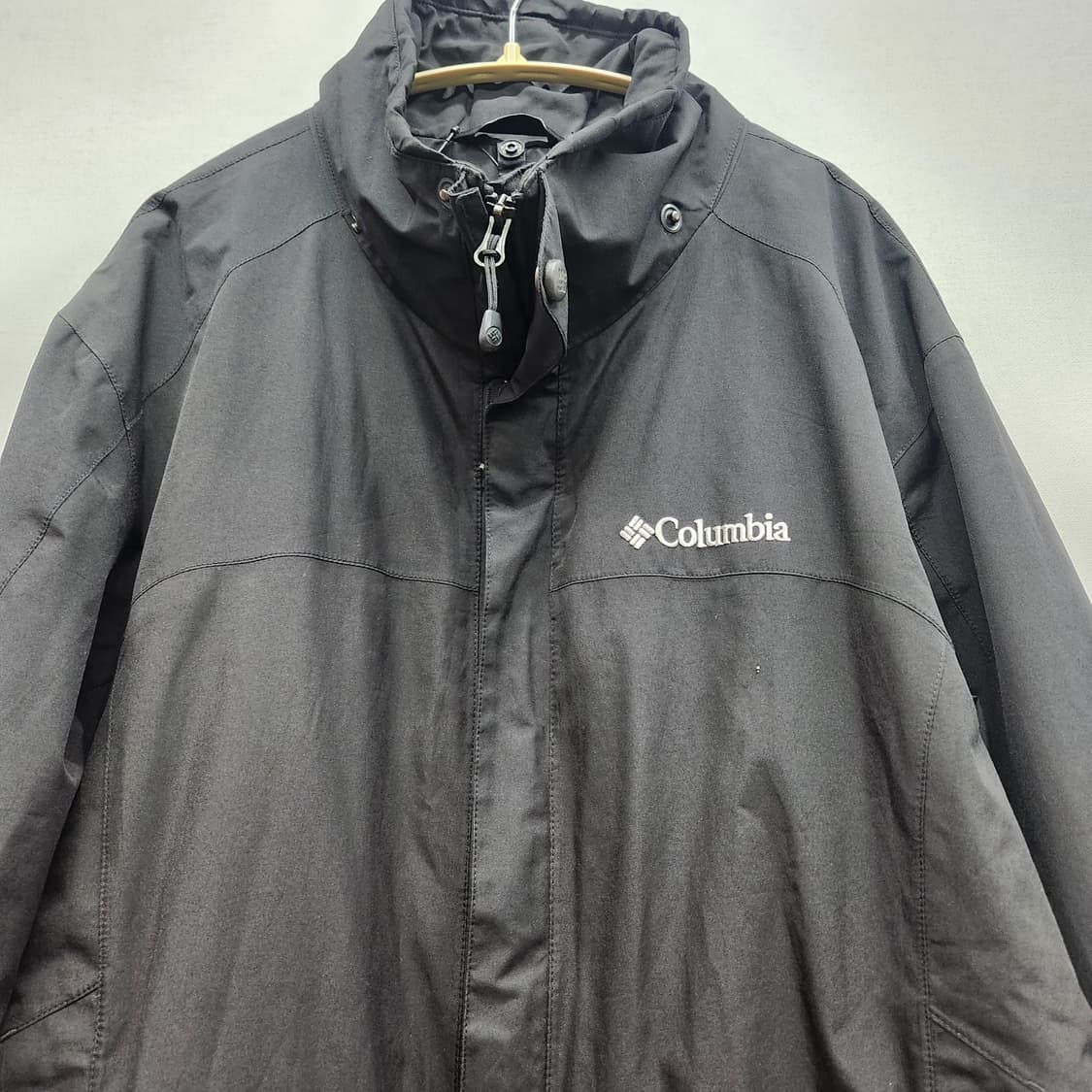 콜롬비아 로고 고어텍스 투웨이 스트링 바람막이 L(XL) 상품이미지2