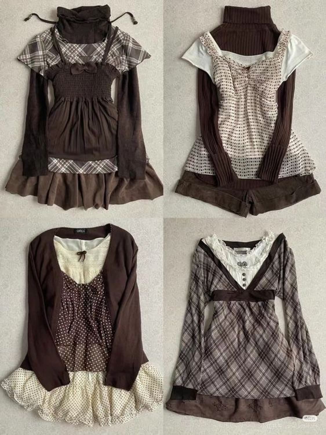 고퀄 모리걸 빈티지 랜박 랜덤박스 리즈리사 원피스 스커트 니트 상품이미지1