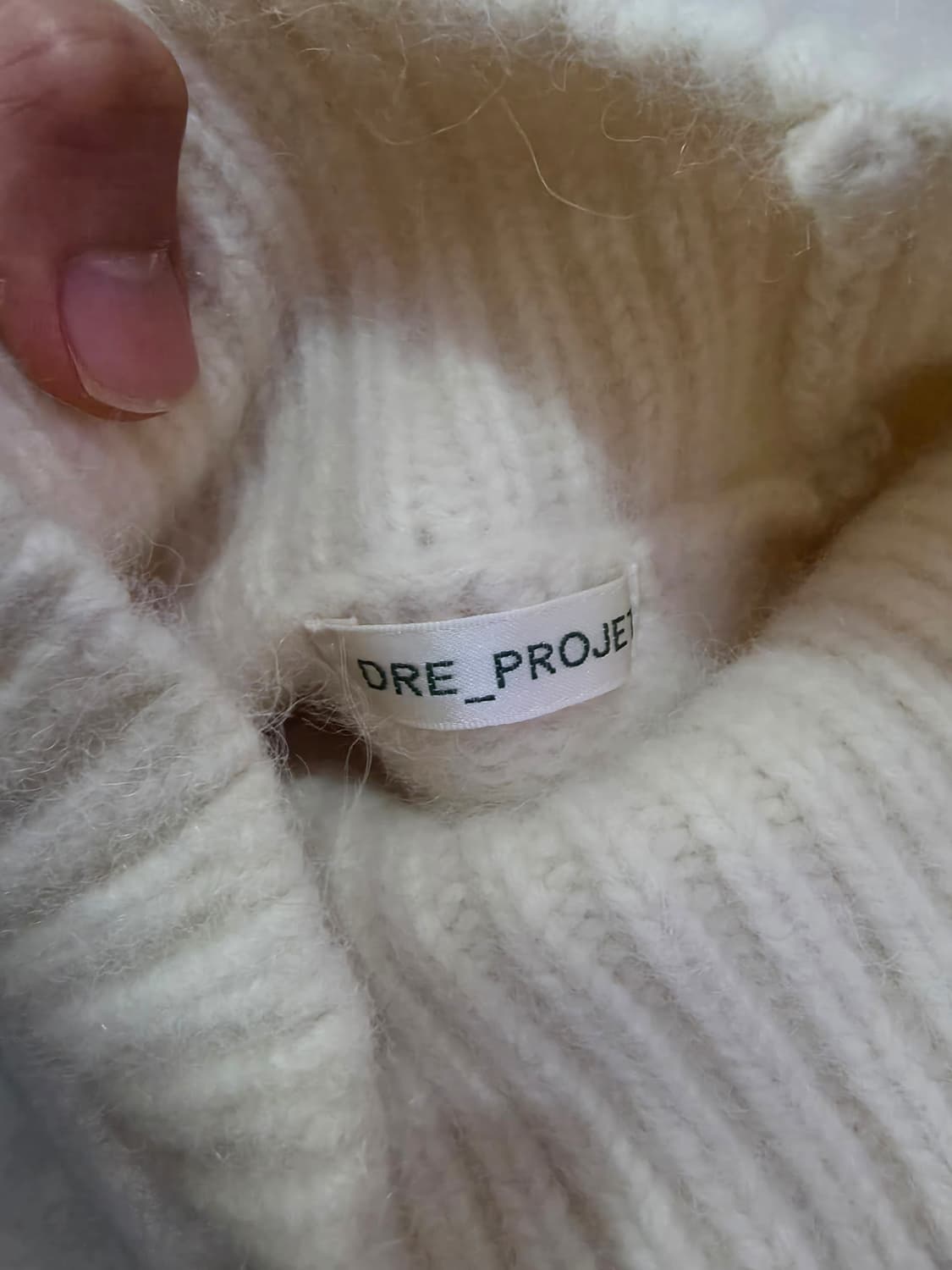 [3] 드레프로젝트 AI-SWEATER 알파카 니트 상품이미지4