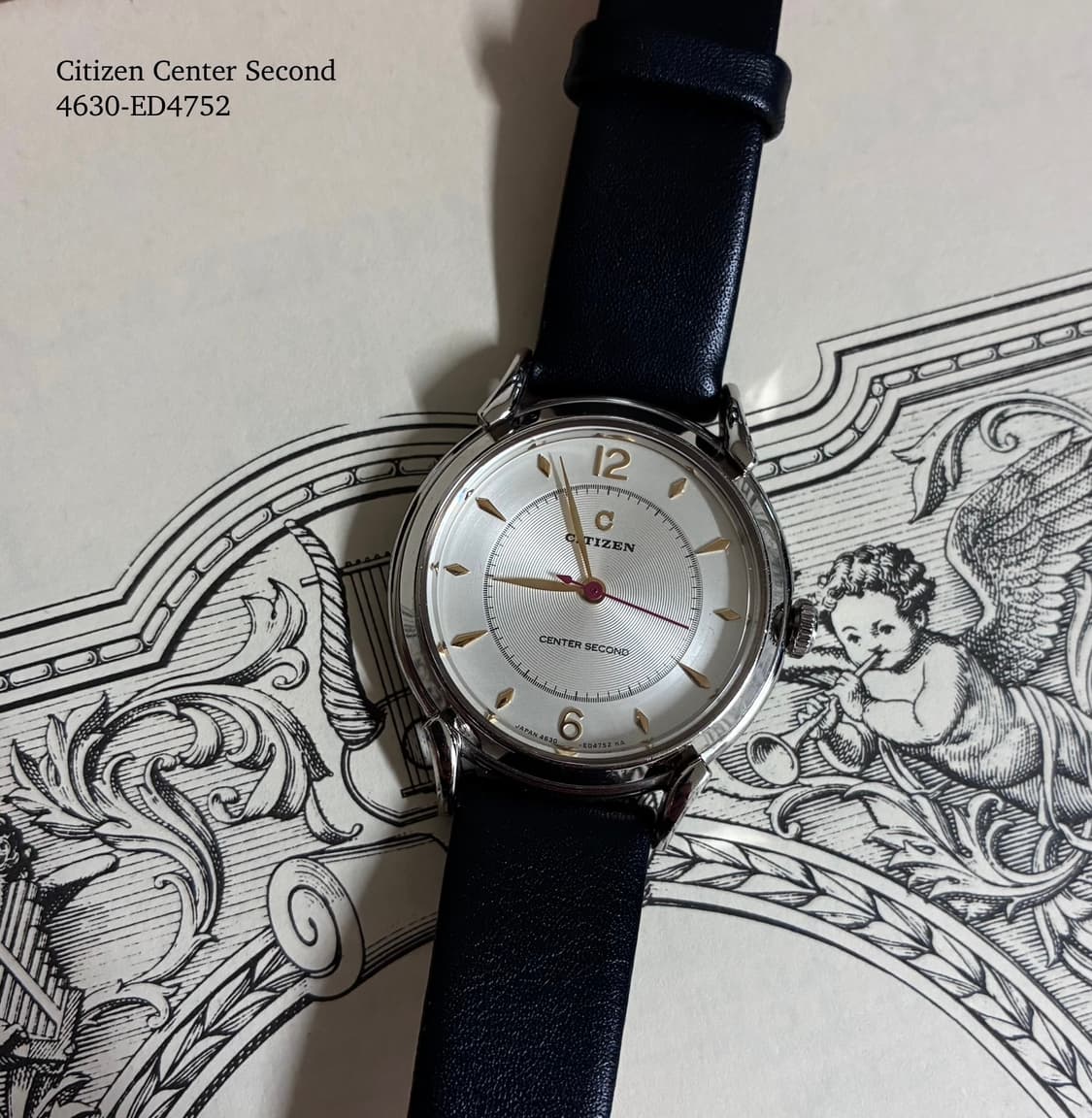 CITIZEN Center Second Vintage Watch 상품이미지2