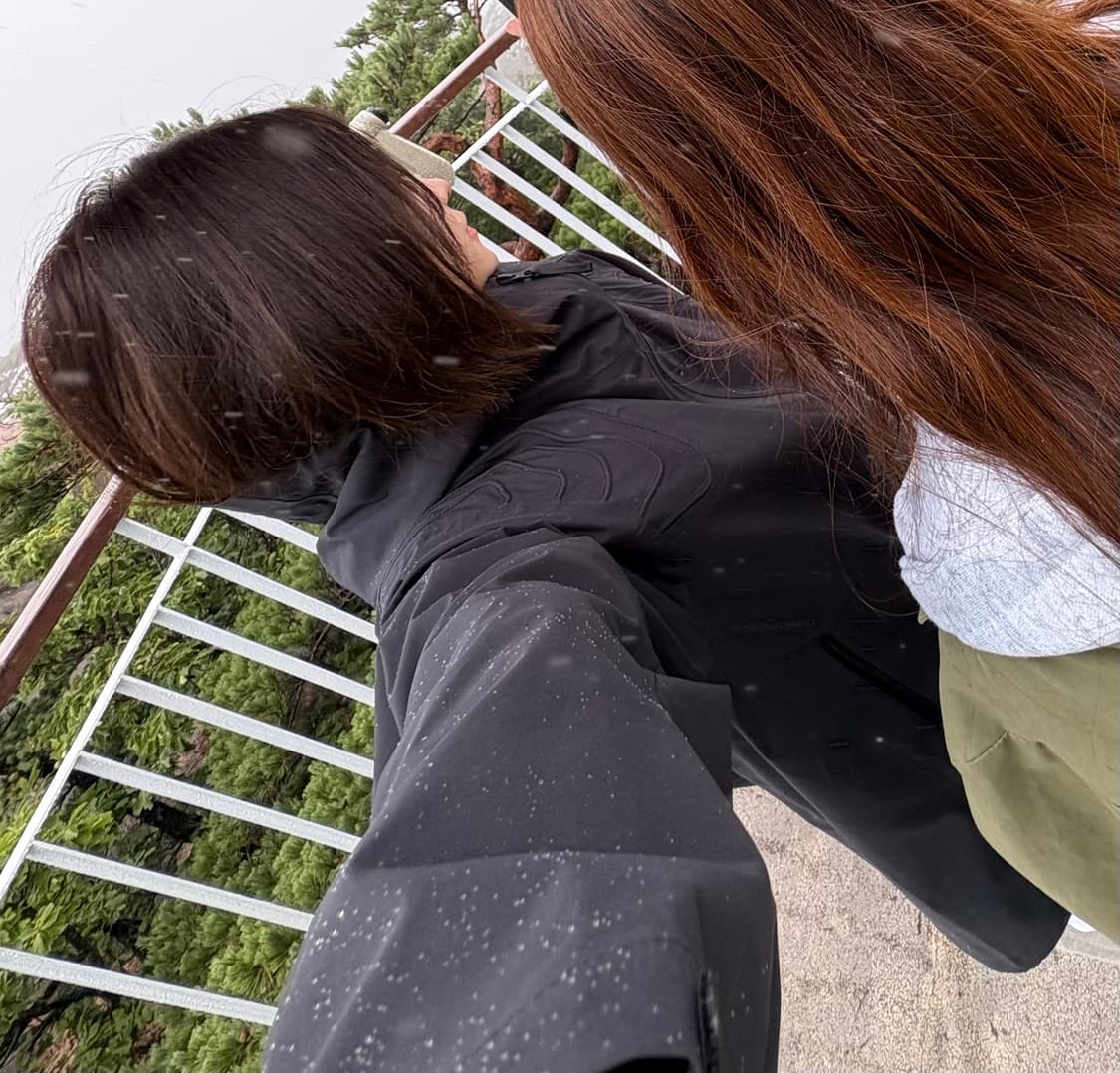 산산기어 알레아 쉘 자켓 블랙 1사이즈 상품이미지2